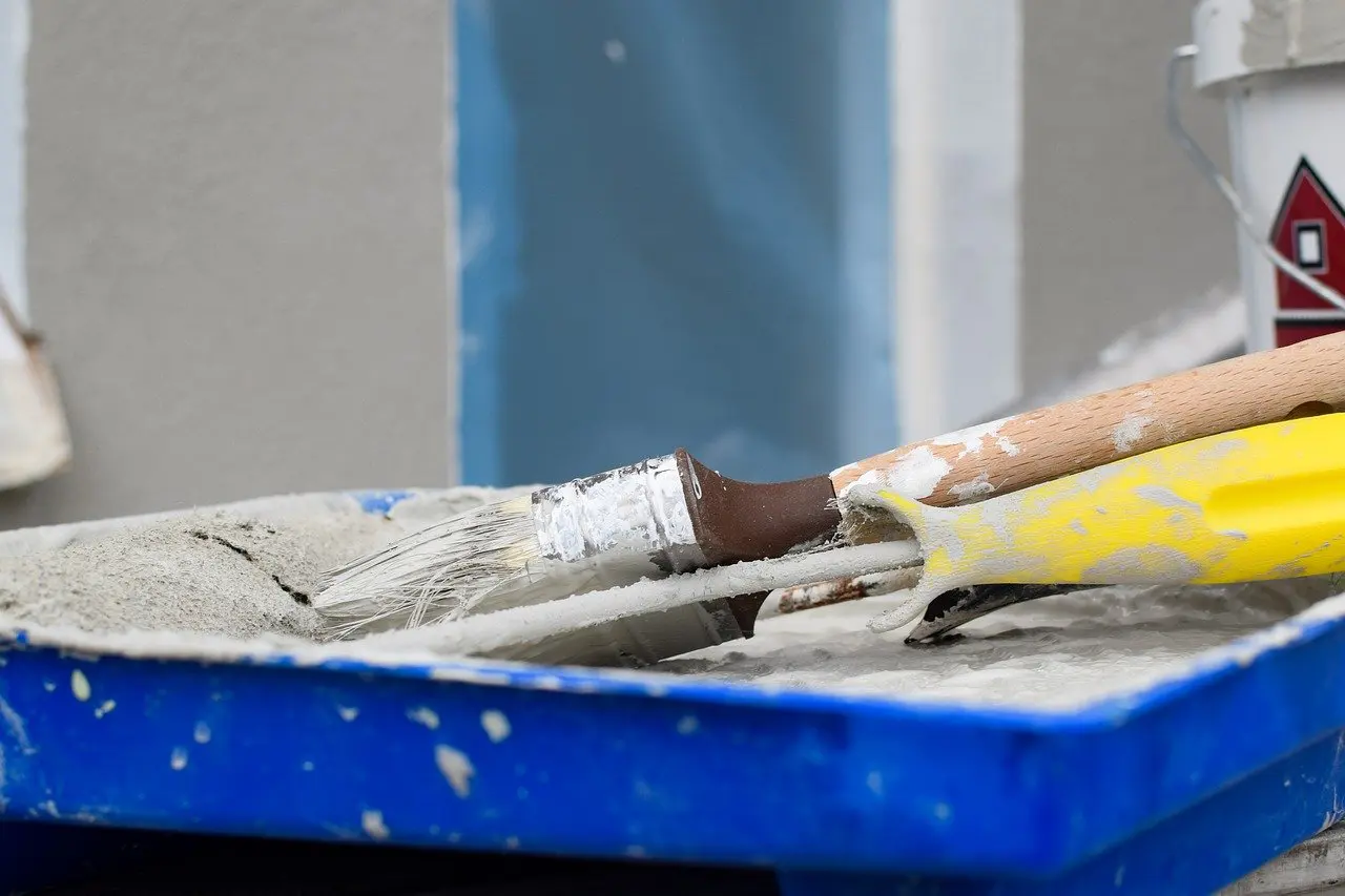 Utilisation de la peinture de revêtement texturé